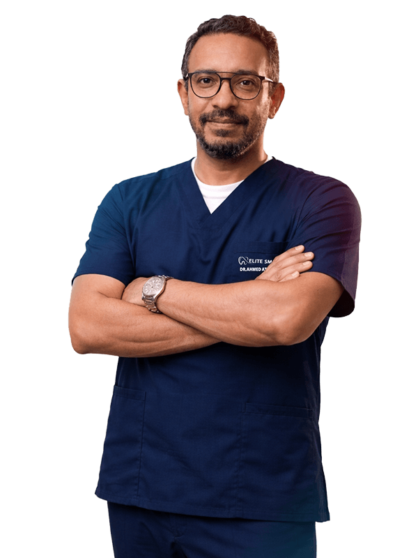 Dr. Ahmed Atteya founder Elite Smile trusted dental clinic in Cairo